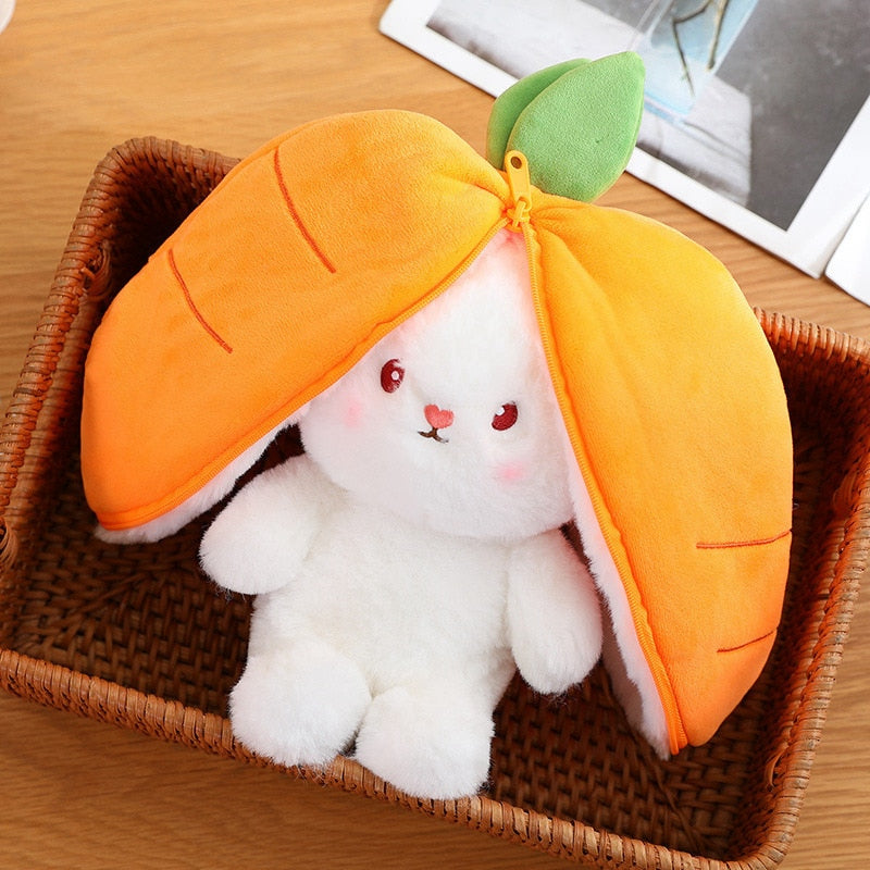 LoongMinka Strawberry and Carrot Bunny Plush